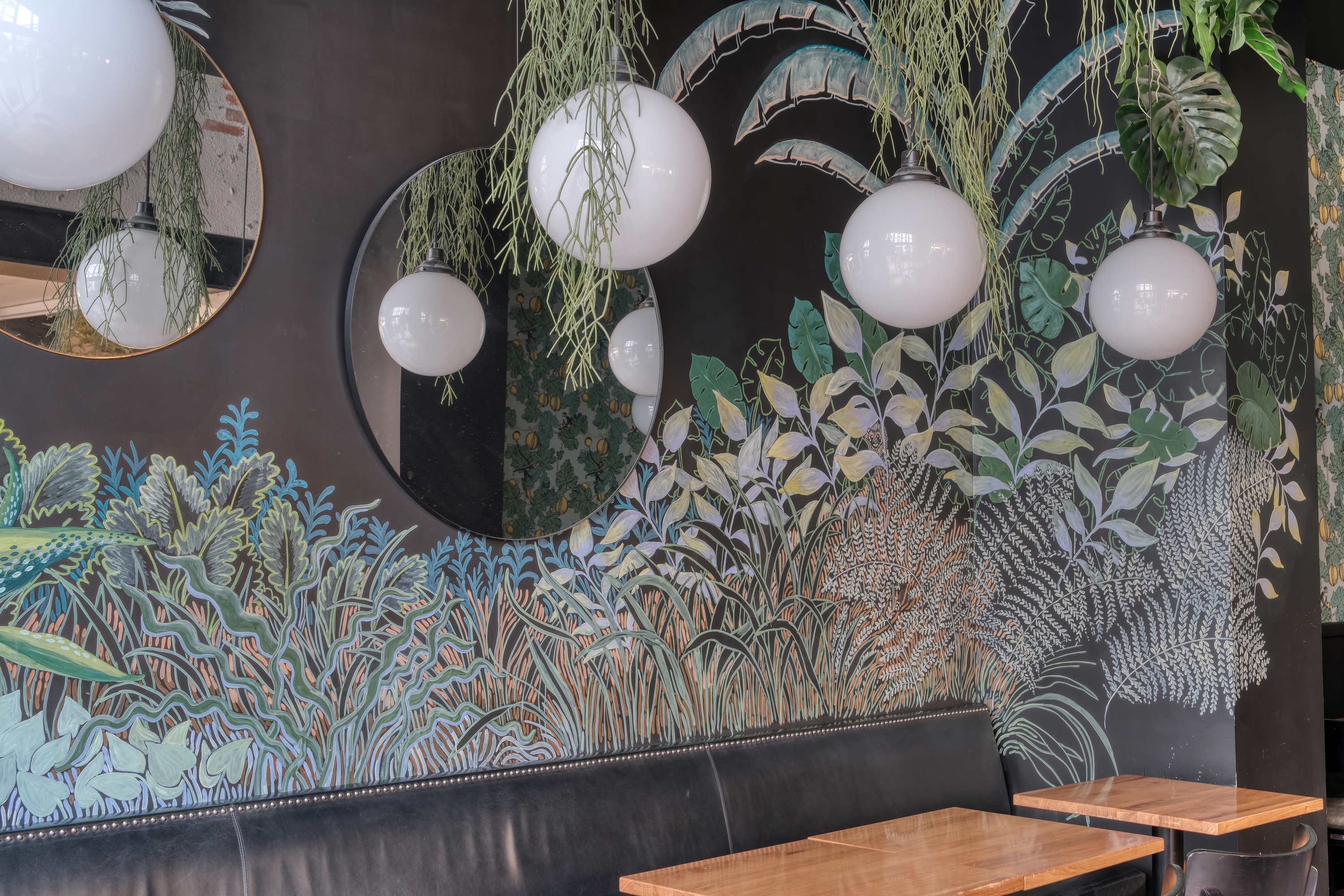 Fresque au restaurant Le Chatelet à Orléans